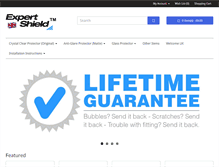 Tablet Screenshot of expertshielduk.com